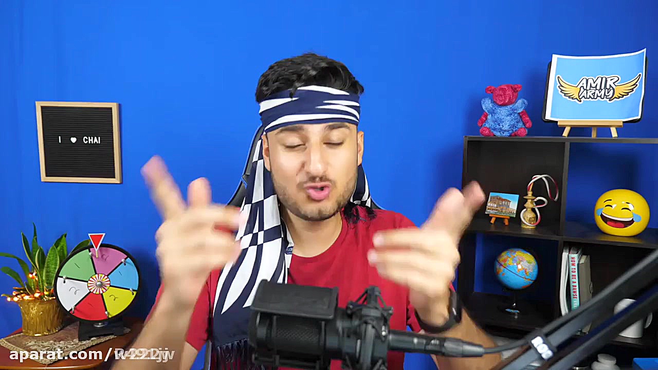 بازی تیر و کمان با امیر توسلی!