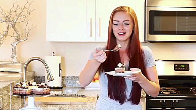 چیزكیك سه شكلات