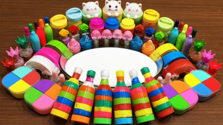 مخلوط اسلایم  خمیر کلی  ارایشی...