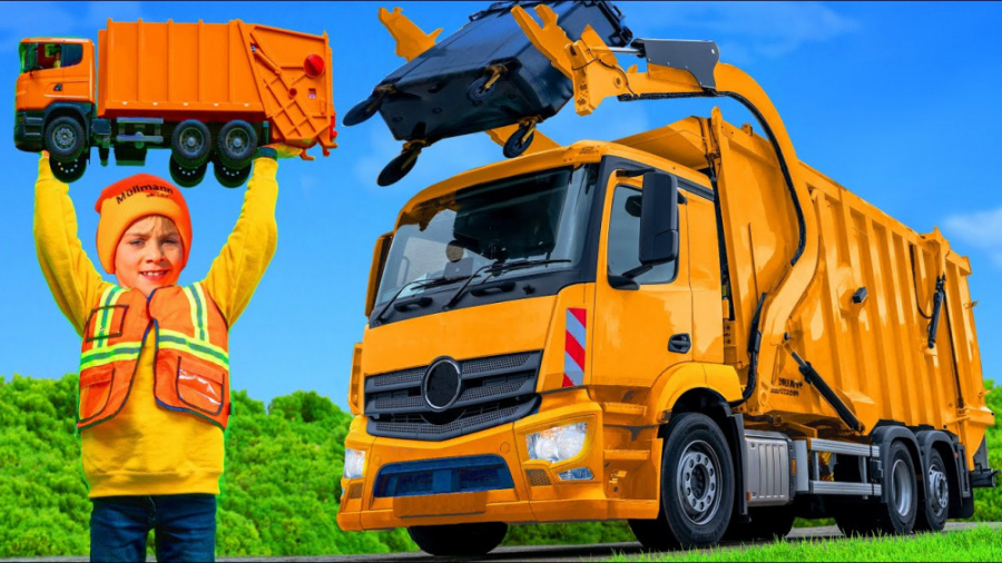 کارتون ماشین بازی:: ماشین زبال...