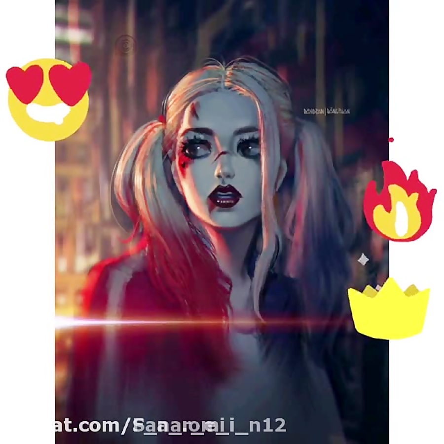 هارلی کویین و جوکر دنبال کنید...