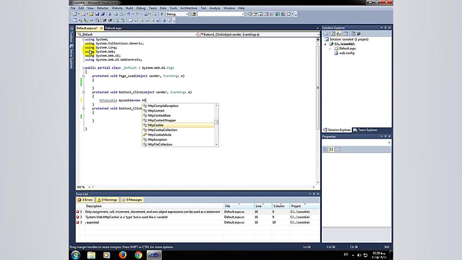 فیلم آموزش نحوه کار با Cookie...
