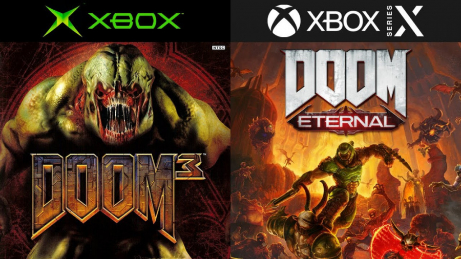 مقایسه بازی DOOM اکس باکس Xbox...