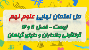 حل نمونه سوال امتحان نهایی علو...