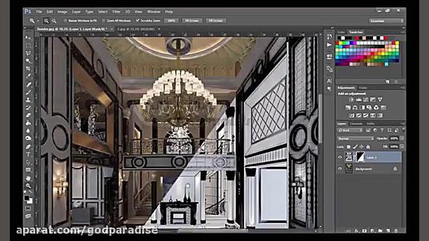 آموزش رندرینگ وایرفریم در تری...