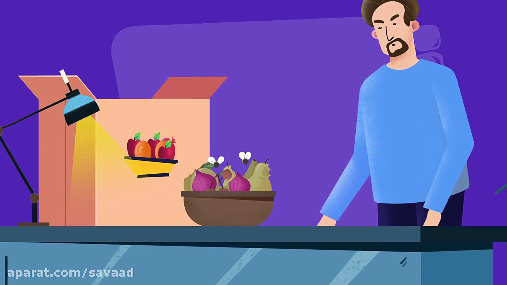 چگونه گنجشک رنگ شده را به ما م...