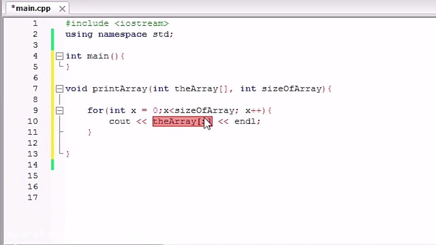 35 - Passing Arrays to Functions