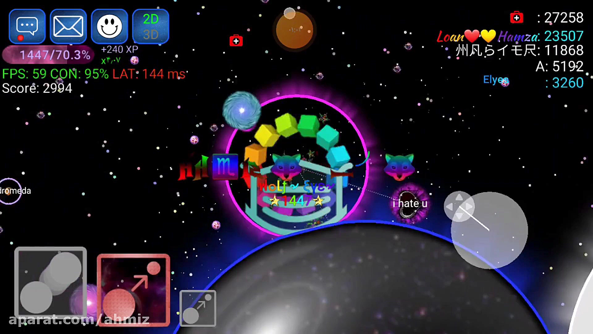 I hate farm (Nebulous)