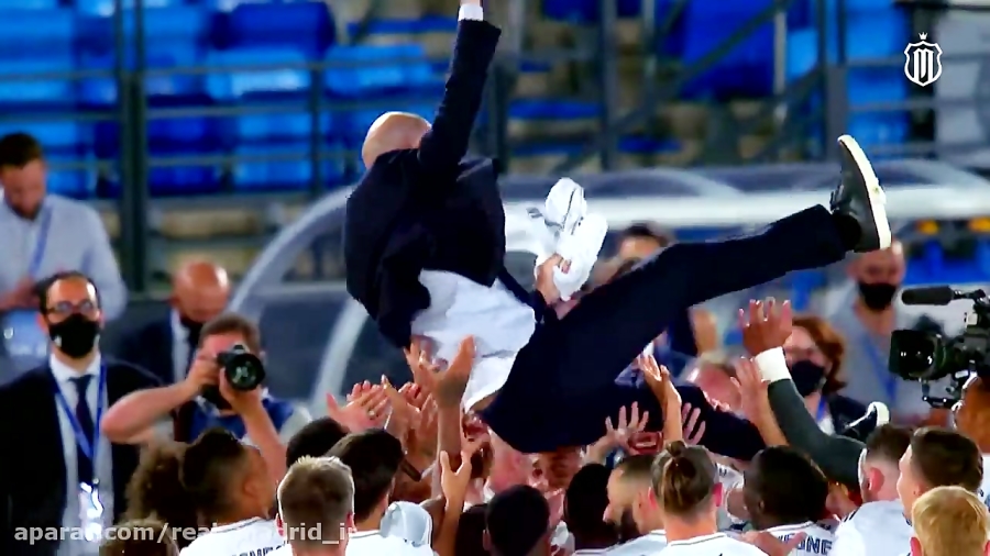 دیدنی ترین لحظات زیدان در رئال...