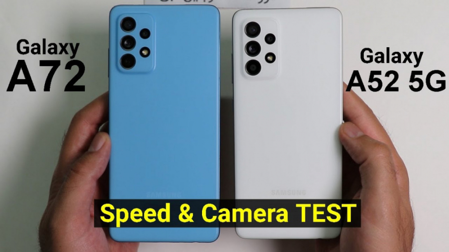 تست سرعت دو گوشی سامسونگ گلکسی...