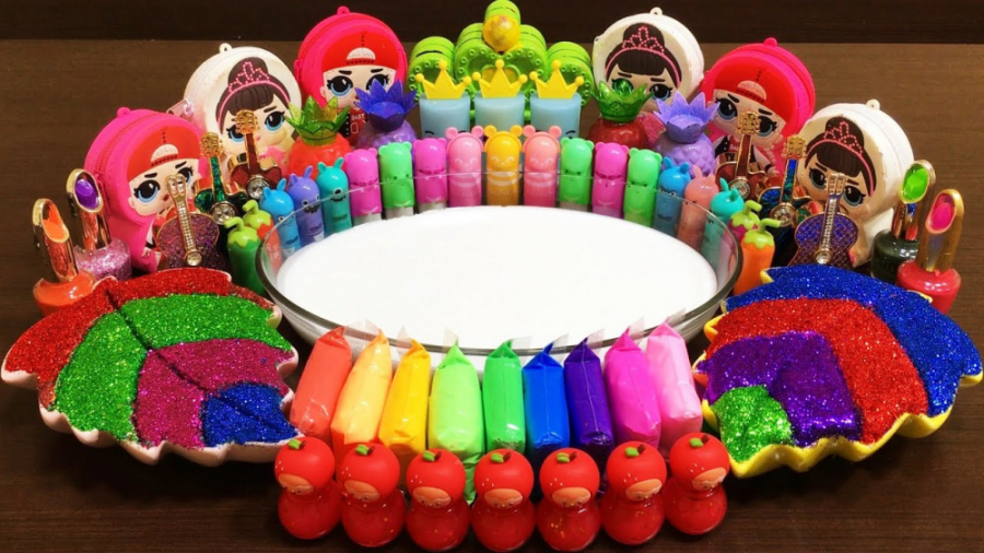 ال و ال اسلایم  خمیر کلی  میکا...