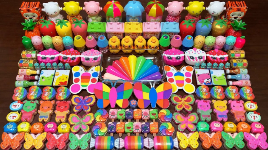 15 دقیقه مخلوط اسلایم ^ اکلیل...