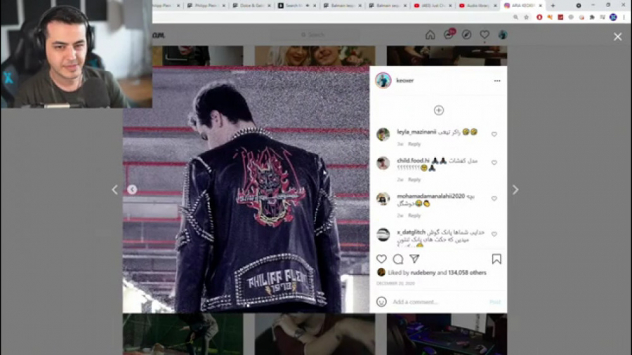 لایو | آریا کئوکسر | یه گپ و گ...