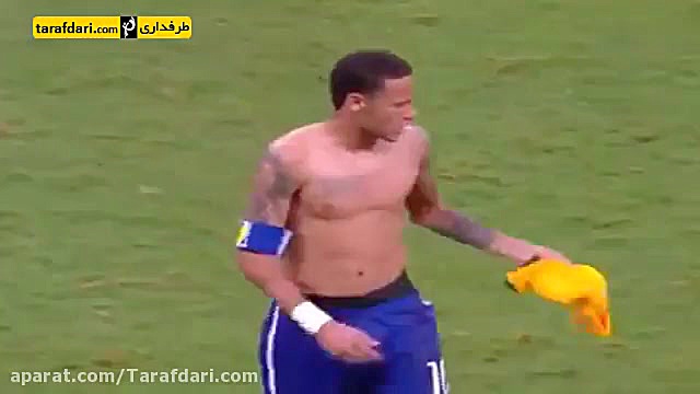 وقتی که داور هدیه نیمار را قبو...