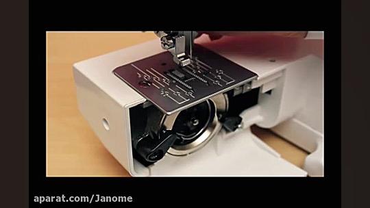 فیلم آموزشی چرخ خیاطی ژانومه س...