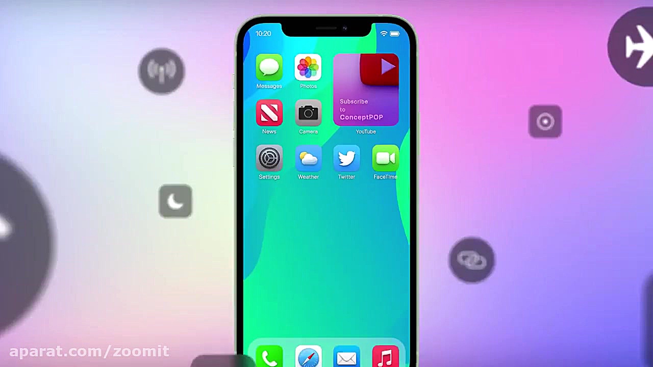 کانسپتی از iOS 15