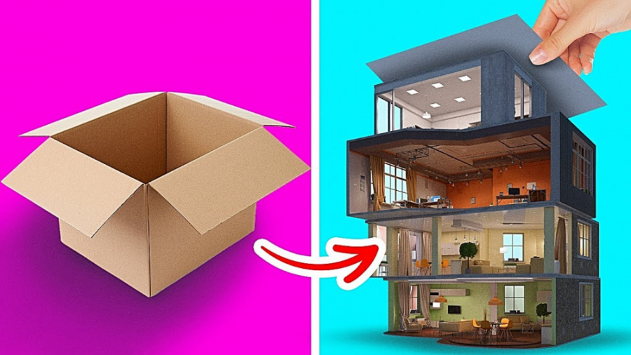 کاردستی مقوایی جالب و ارزان بر...