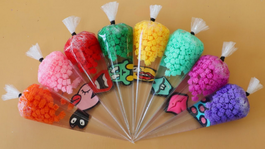 ساخت کرانچی اسلایم شفاف