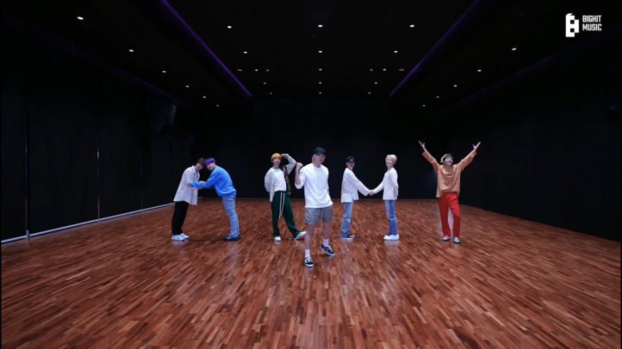 دنس پرکتیس باتر BTS