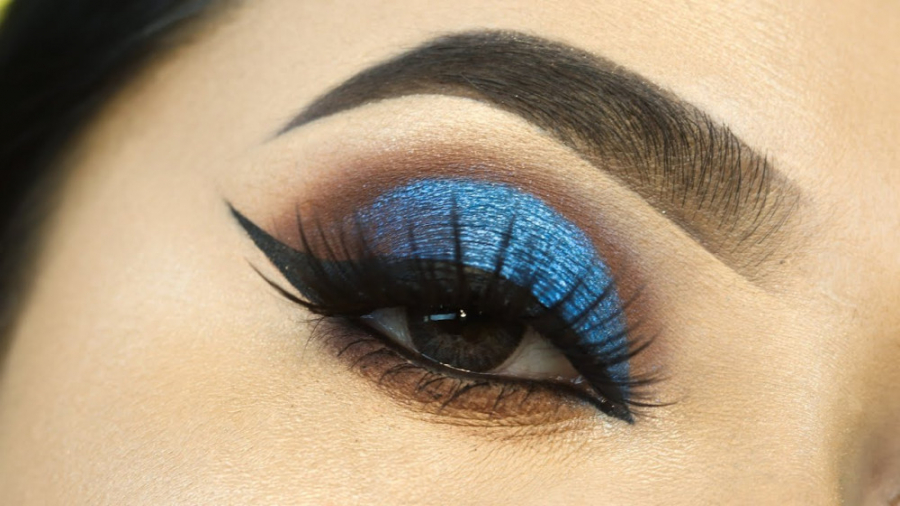 آموزش آرایش سایه چشم آبی:: آمو...