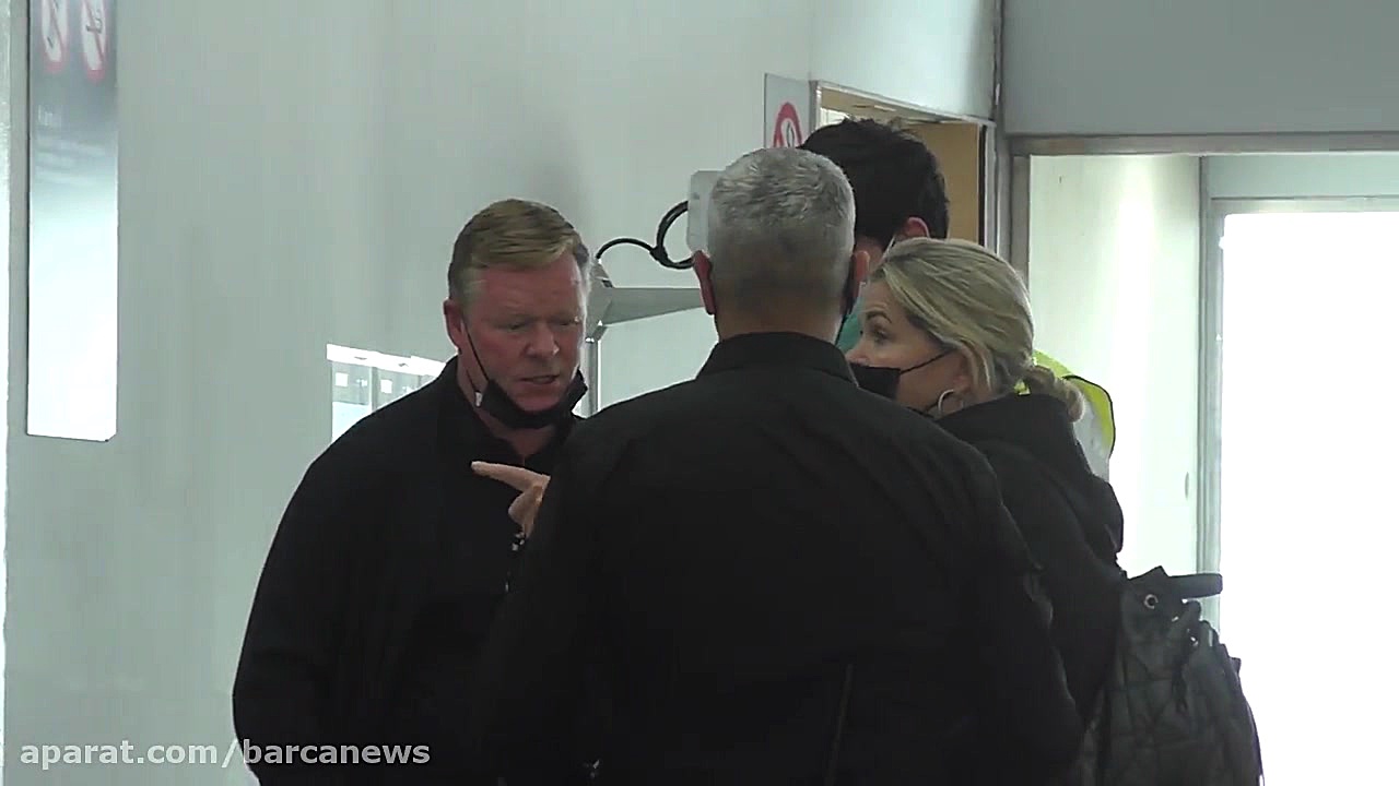 رونالد کومان برای مذاکرات با ب...