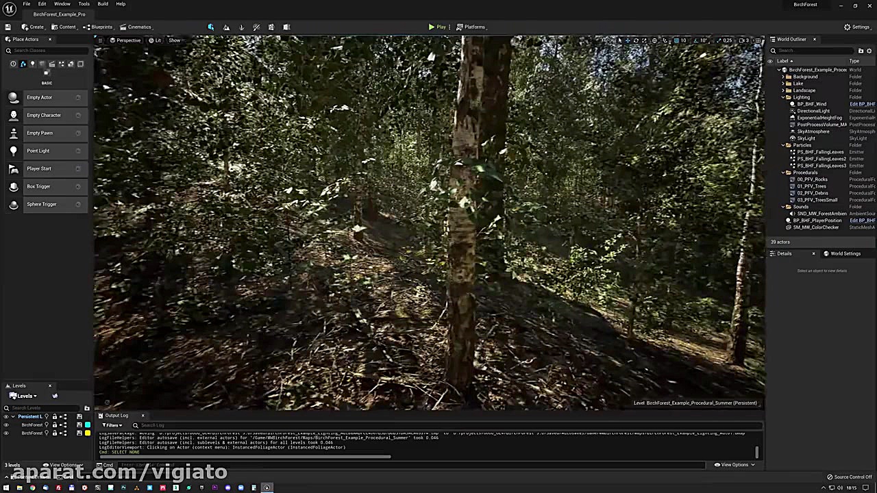 ساخت جنگلی واقع گرایانه با است...