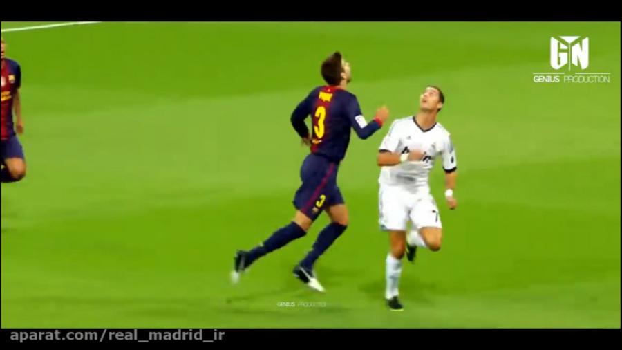 5 باری که پیکه توسط رونالدو تح...