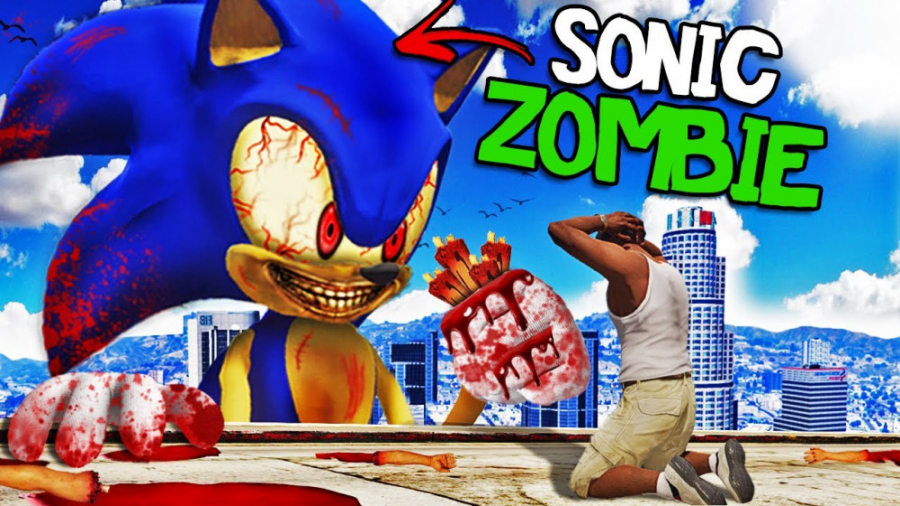 سونیک زامبی در GTA 5