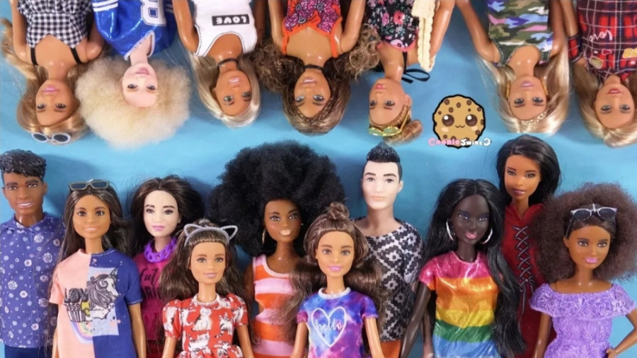 آنباکسینگ کلی عروسک باربی خوشگ...