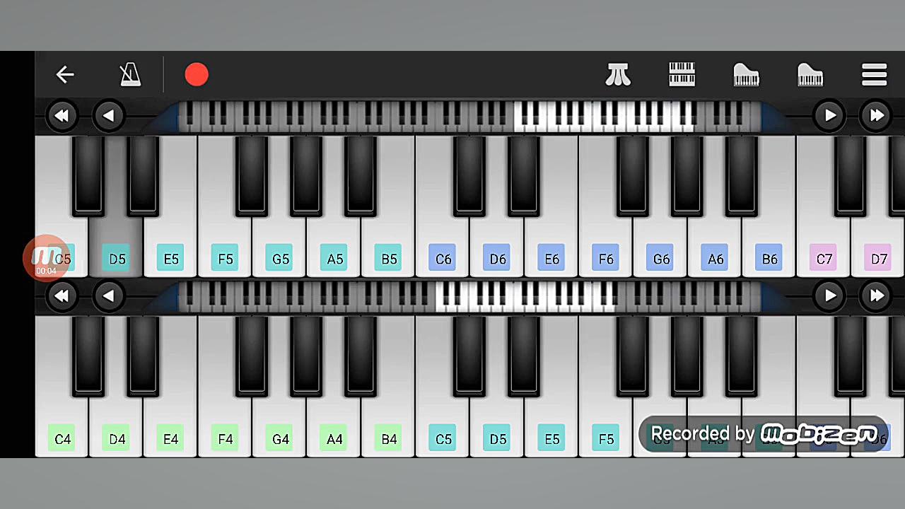 آهنگ از کرخه تا راین با پیانو...
