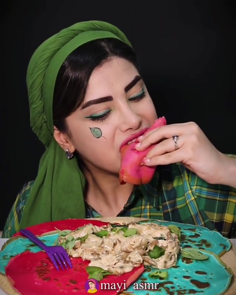 چالش فود آسمر  ویدئو جدید مایی...