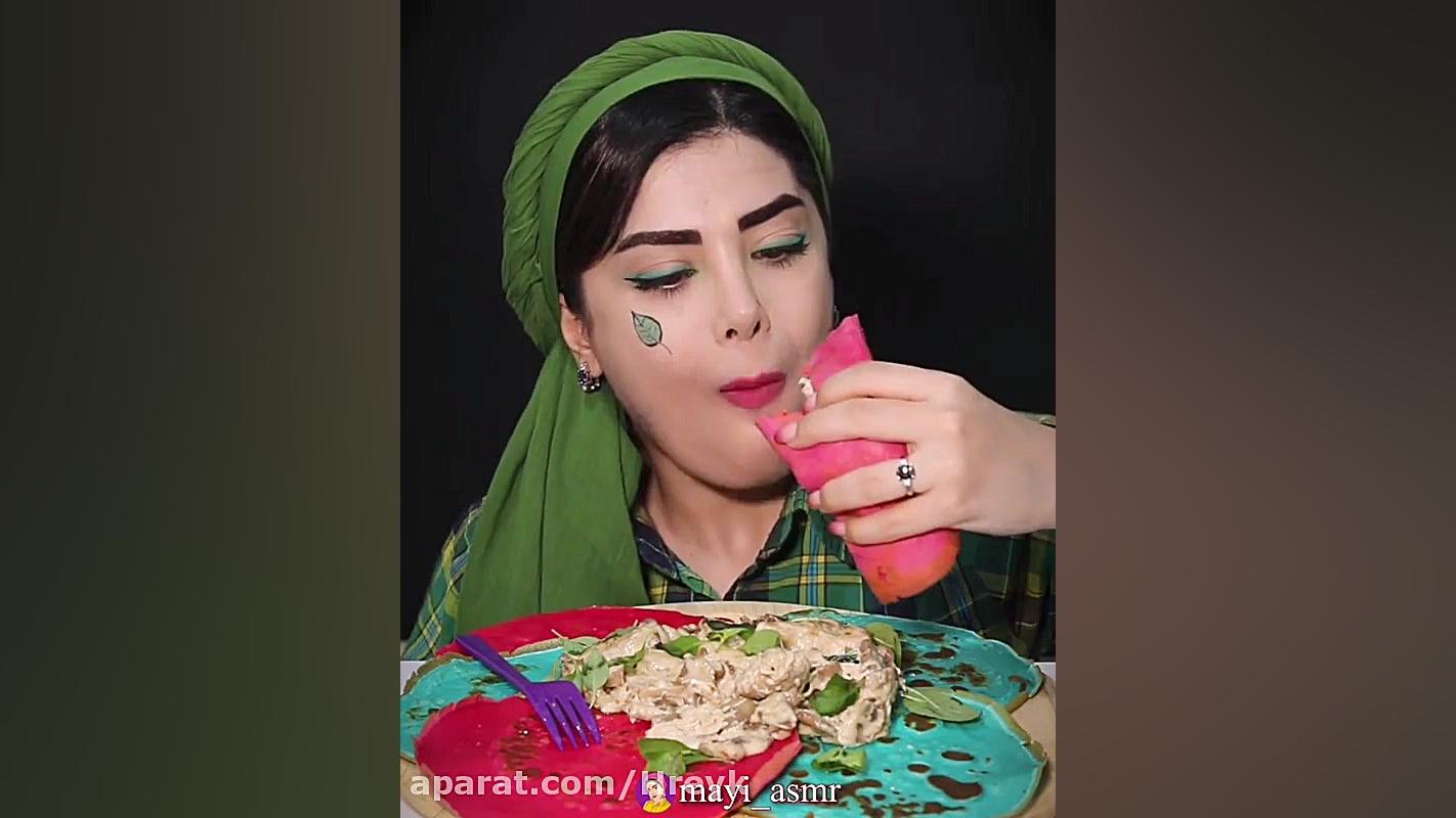 چالش فود آسمر  ویدئو جدید مایی...