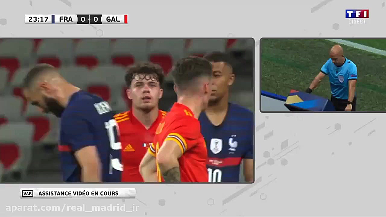 پنالتی خراب کردن بنزما در بازی...