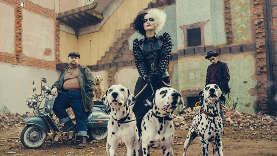 فیلم کمدی طنز فکاهی جنایی طراح لباس کرویلا 2021 Cruella زمان99ثانیه