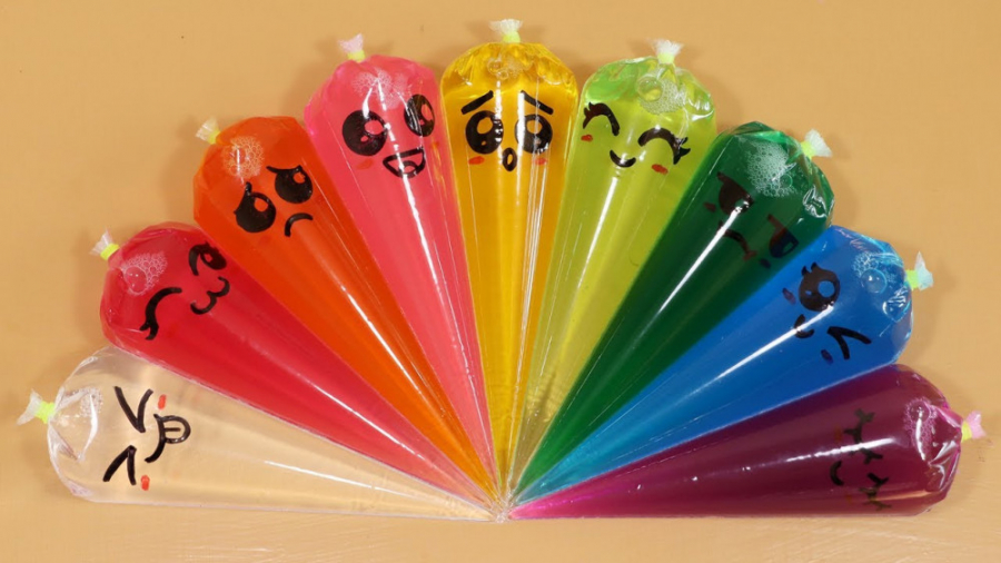 مخلوط کردن اسلایم بازی با اسلا...