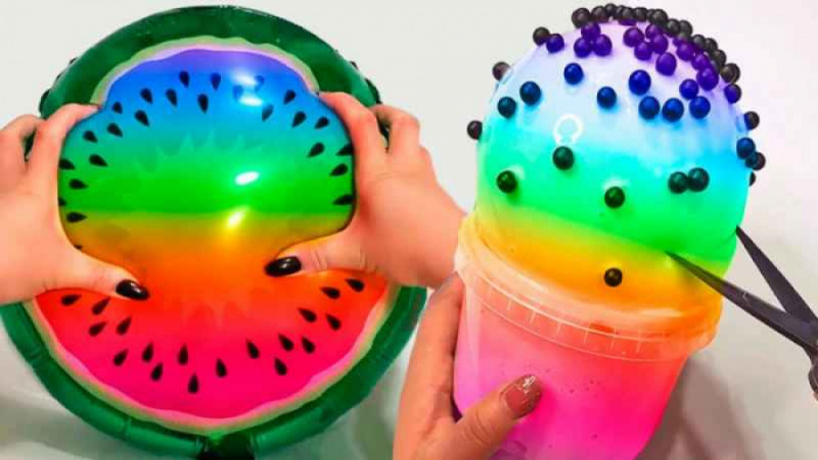 آموزش ساخت اسلایم | خمیر اسلای...