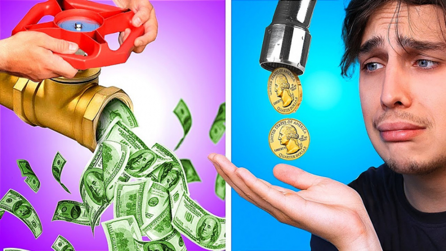 ثروتمند در مقابل فقیر  ثروتمند...