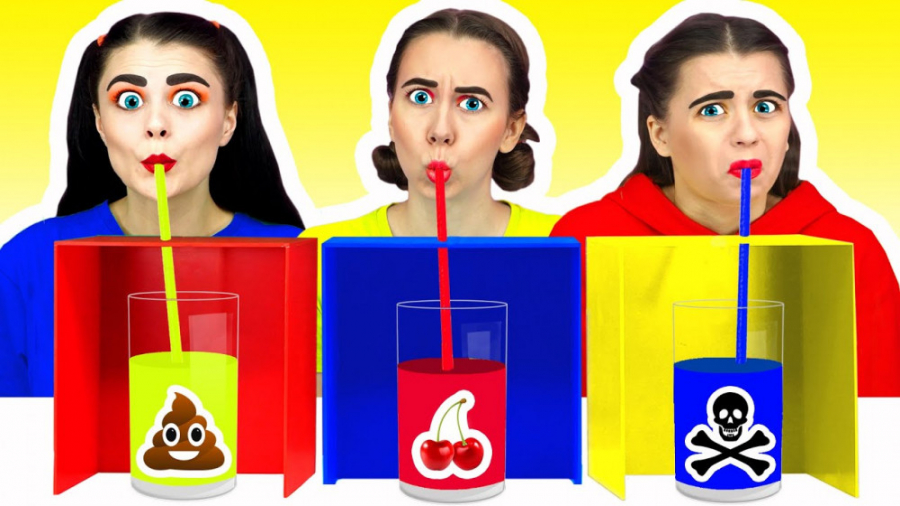 چالش نوشیدن اسرار آمیز  اشتباه...