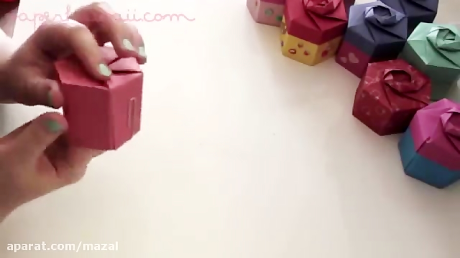 Origami Hexagonal Gift Box (No...