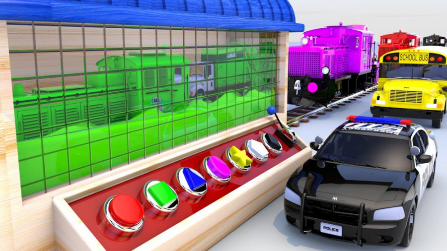 کارتون ماشین بازی:: ماشین پلیس...