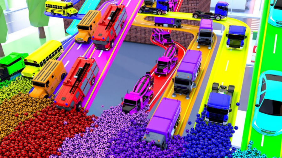 کارتون ماشین بازی:: توپ فوتبال...