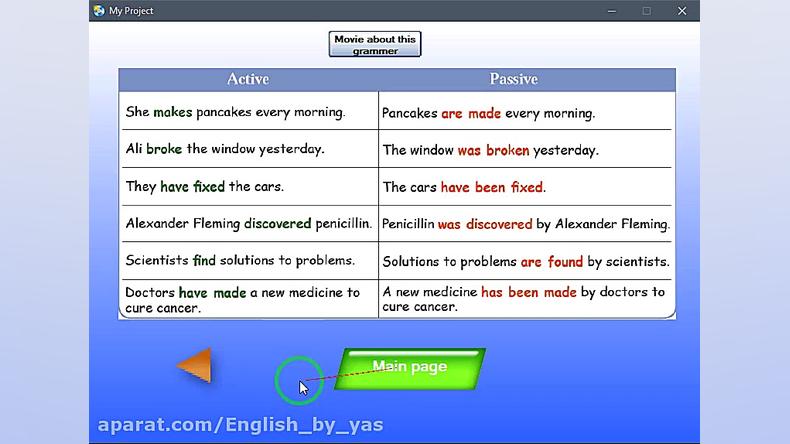 پروژه اتوپلی زبان دوازدهم