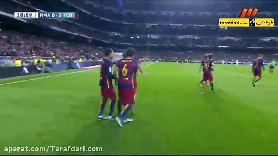 گل نیمار به رئال مادرید (رئال...