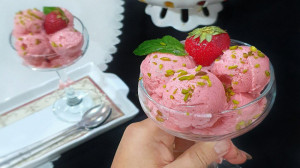 بستنی میوه ای نازگل (بدون ثعلب...