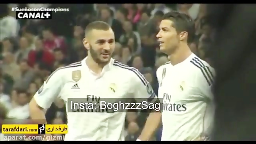 واکنش رونالدو به کریم بعد از ب...