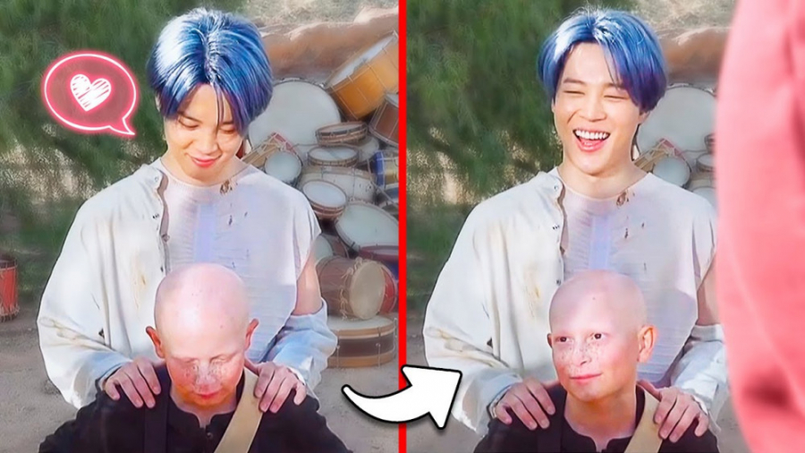 BTS با بچه ها چطور رفتار میکنه...