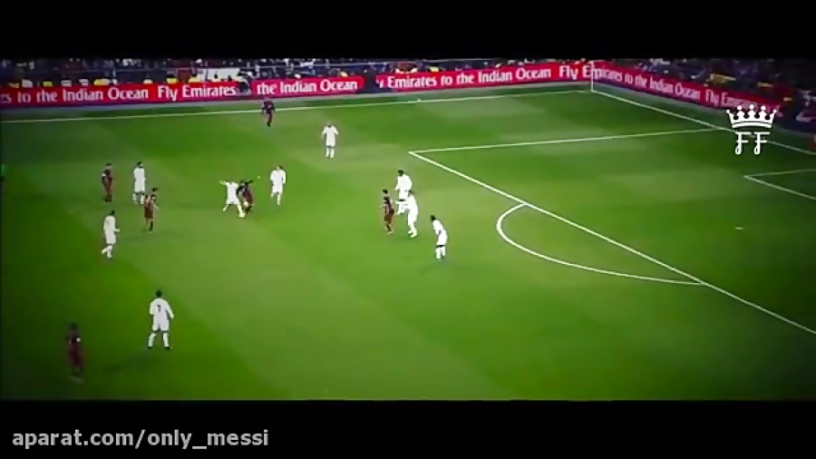 مسی در مقابل رئال مادرید