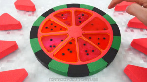 بازی با شن جادویی رنگارنگ  ساخ...