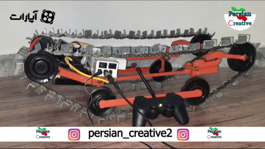 (فروشی) ربات تانک کنترلی دست س...