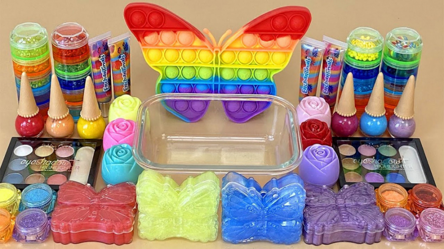 اسلایم میکاپ اکلیلی رنگین کمان...